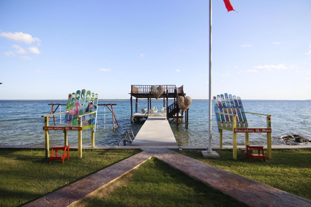 Coras Place Bacalar Lagoon Front Extérieur photo