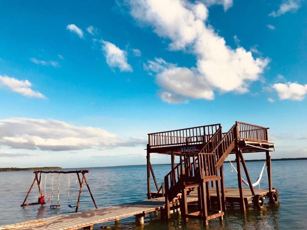 Coras Place Bacalar Lagoon Front Extérieur photo