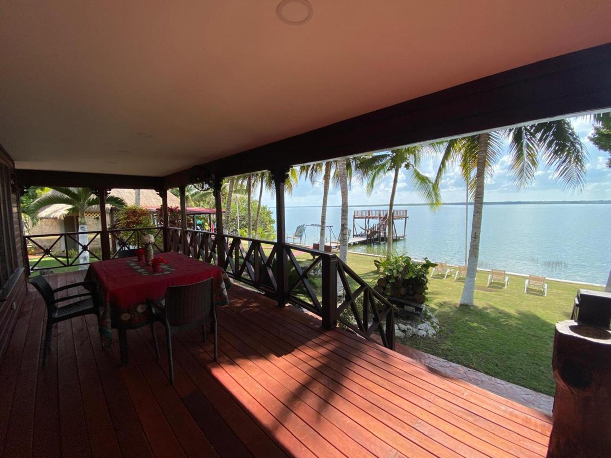Coras Place Bacalar Lagoon Front Chambre photo