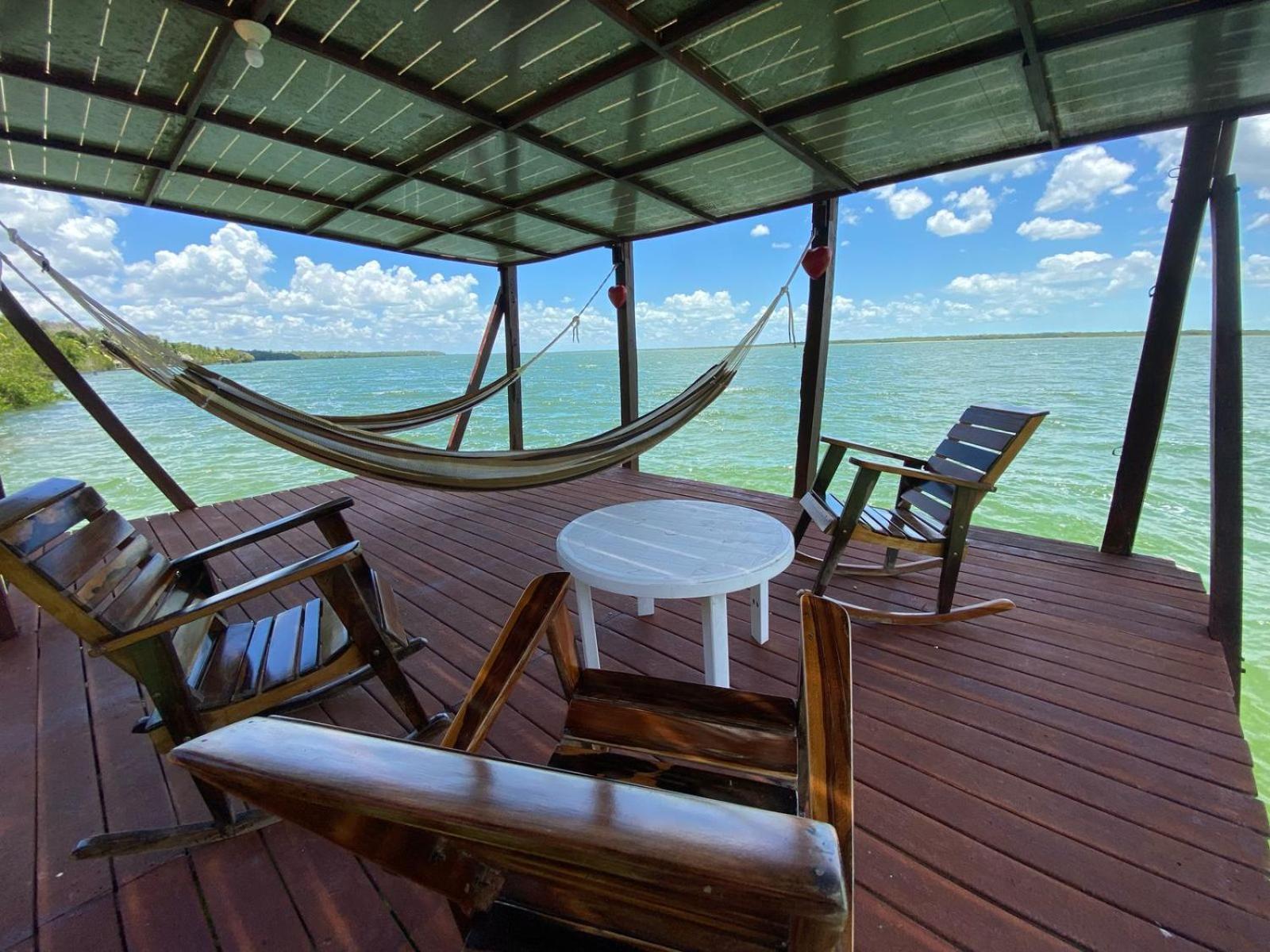Coras Place Bacalar Lagoon Front Extérieur photo